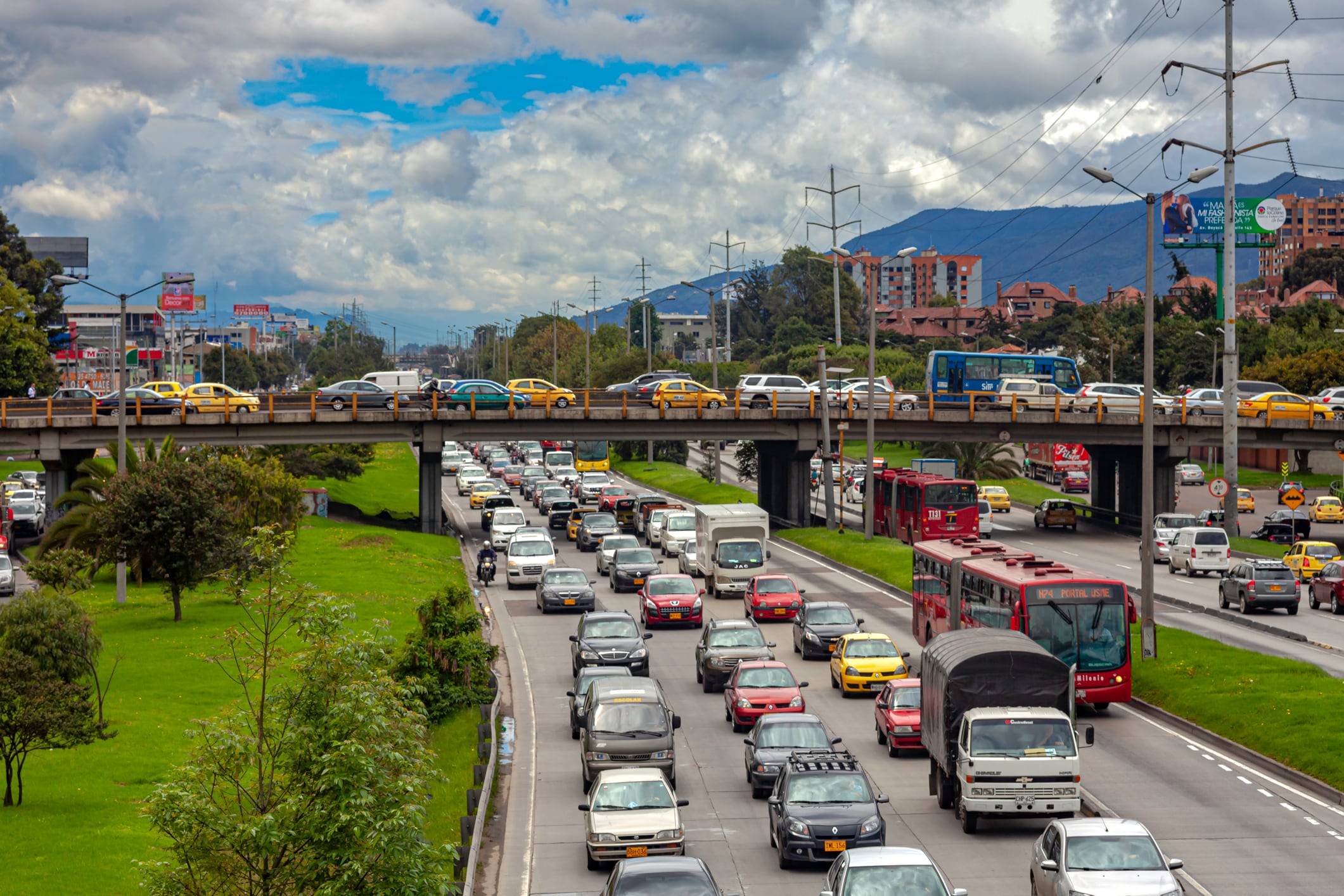 Movilidad Bogotá. Foto: Getty Images