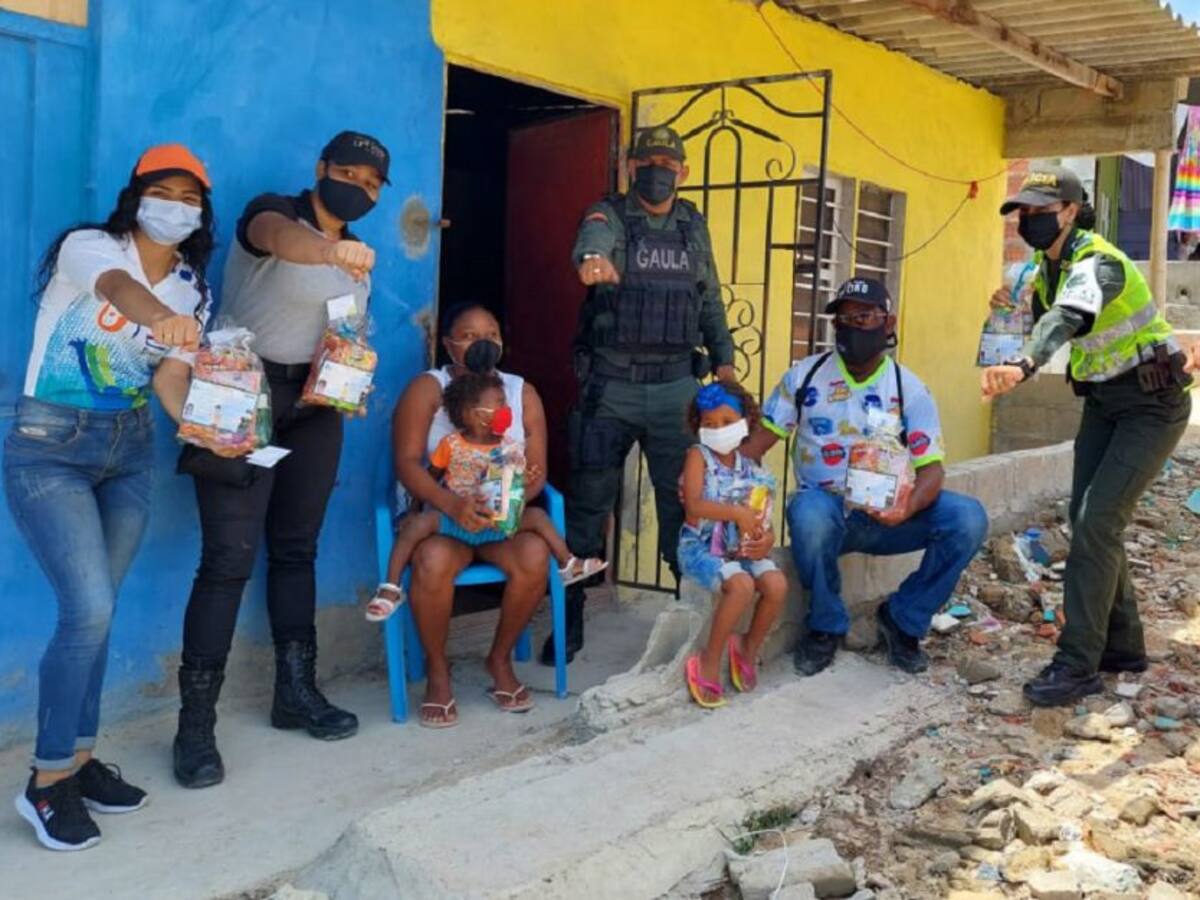 1.500 padres y niños beneficiados con campaña antiextorsión en Cartagena