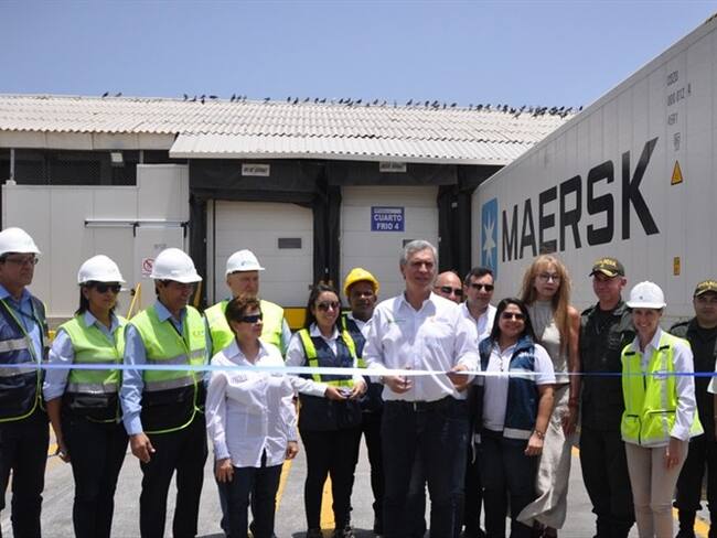 Puerto de Santa Marta estrena cuartos fríos para manejo de carga refrigerada. Foto: La Wcon Julio Sánchez Cristo