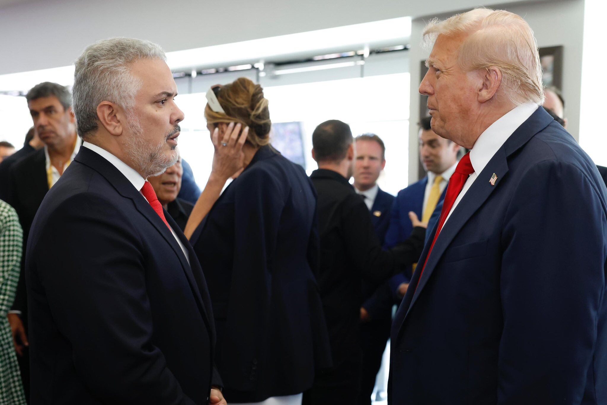 El encuentro entre Iván Duque y Trump en final del mundial de Clubes