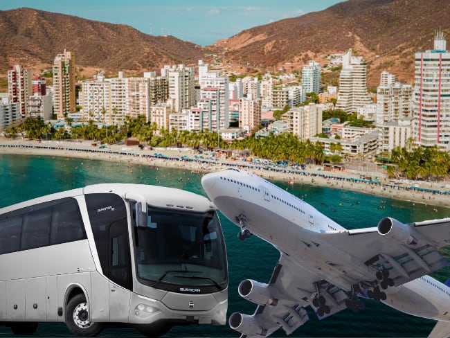 ¿Es más barato ir a Santa Marta desde Cali en bus, carro o avión? Costo pasajes vs gasolina y peajes