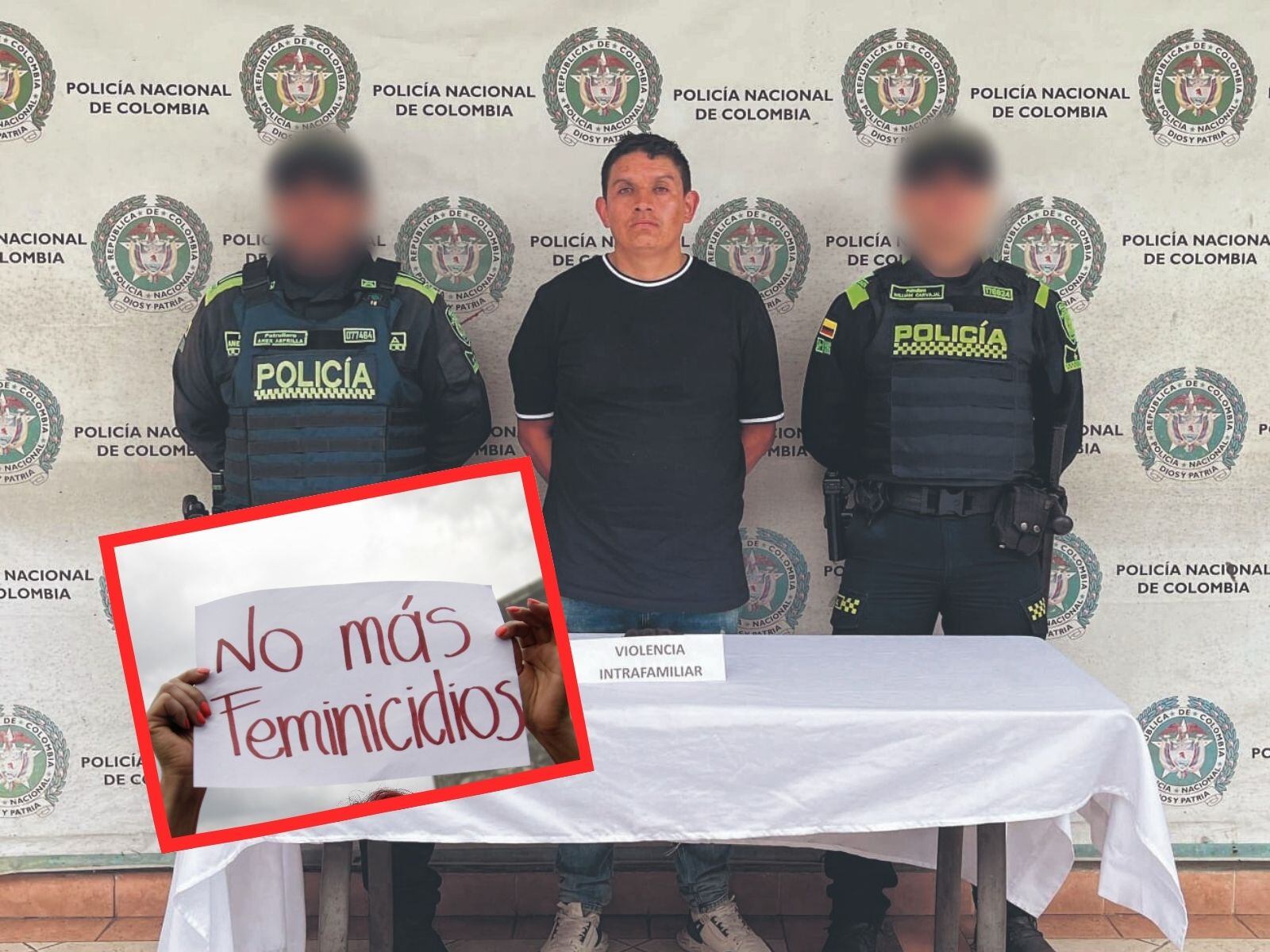 Capturado por tentativa de feminicidio agravado(foto: Policía Nacional)