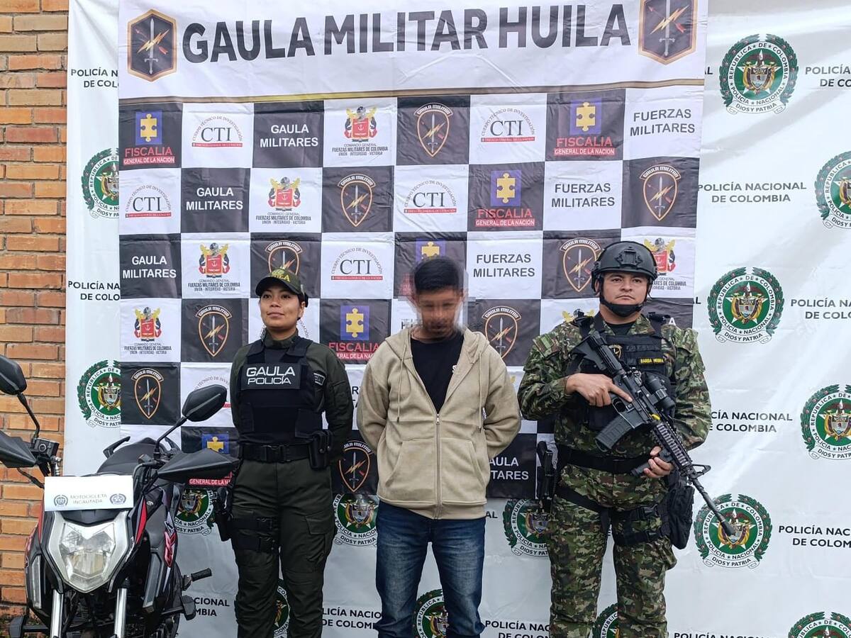 Capturado en Isnos sujeto que extorsionaba a nombre de grupo armado