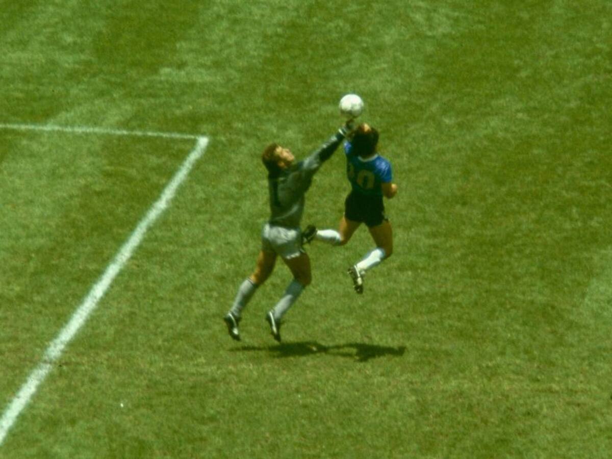 La mano de Dios, el gol más recordado de Maradona