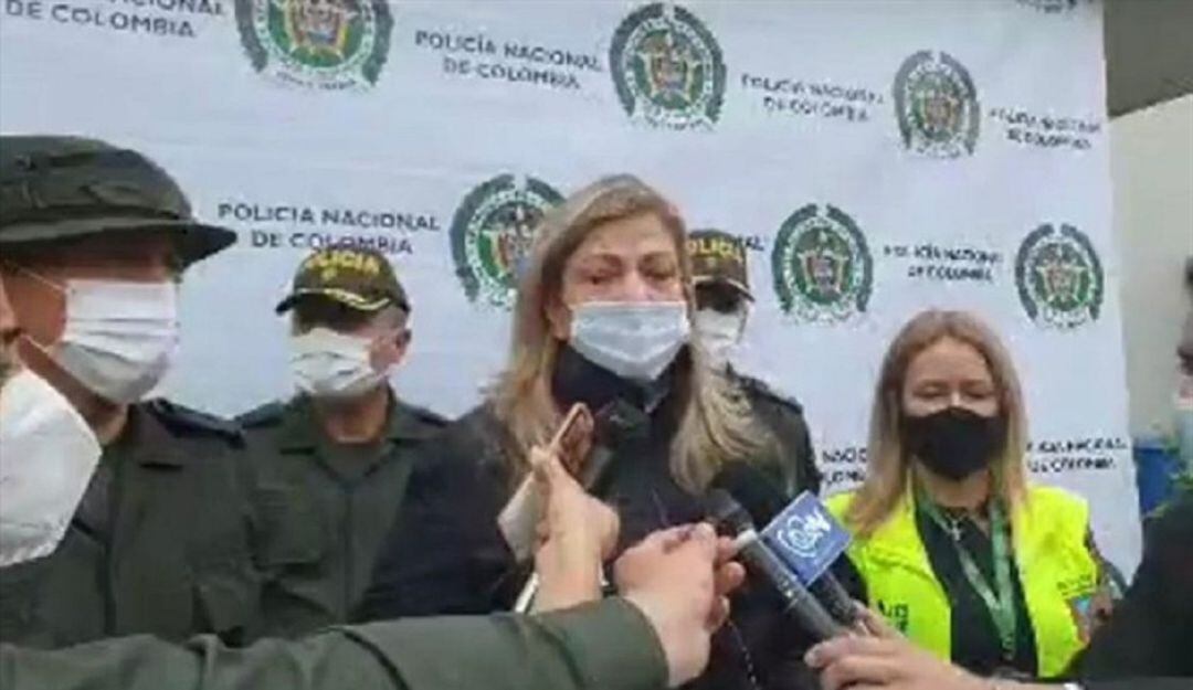 Foto: Tomada del Facebook de la Policía Manizales.