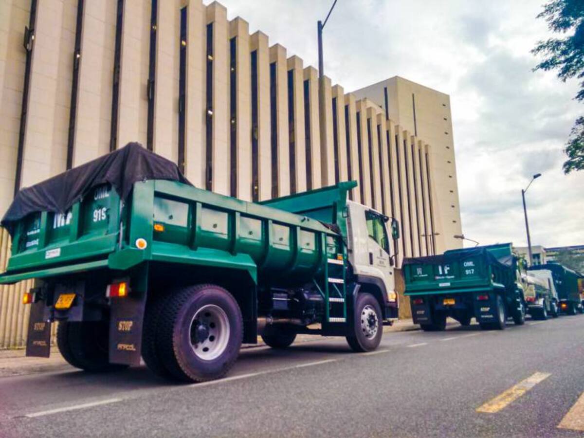 Nueva flotilla de vehículos de trabajo pesado amigables con el medio ambiente