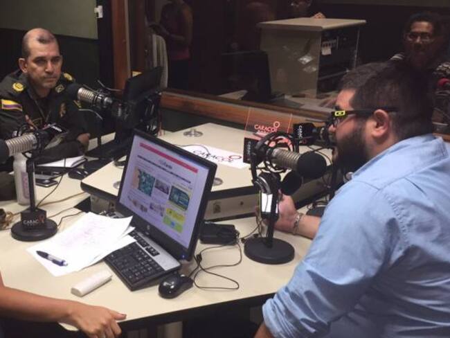 Concejal Pablo Giordanelli y coronel Jaime Escobar