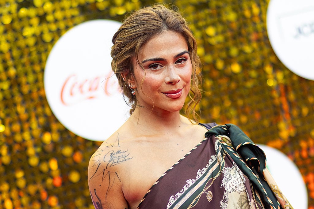 MARBELLA, SPAIN - SEPTEMBER 03: Greeicy attends the Premios Juventud Awards 2026 at Starlite Auditorium on September 03, 2026 in Marbella, Spain. (Photo by Patricia J. Garcinuño/Getty Images)