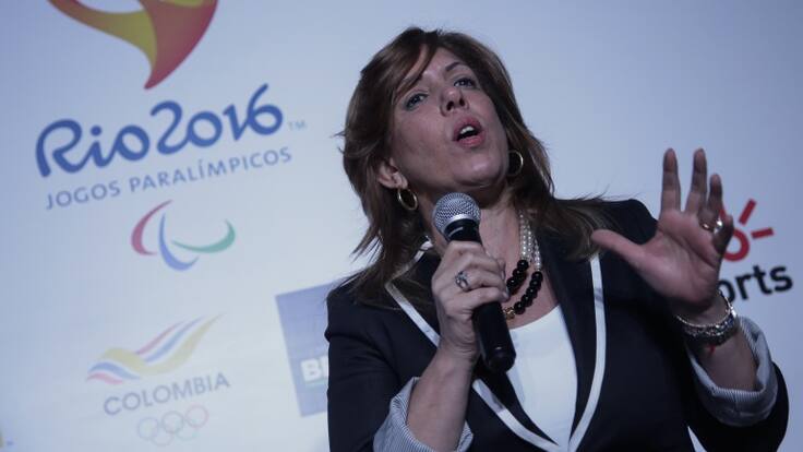 Clara Luz Roldán, directora de Coldeportes