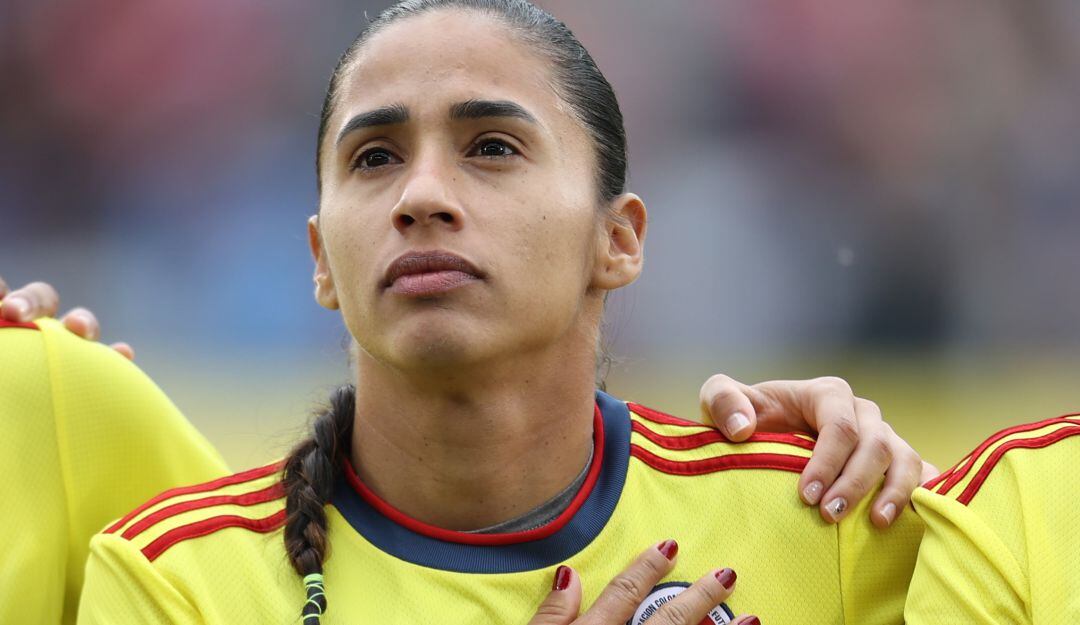 Carolina Arias, defensa de la Selección Colombia.