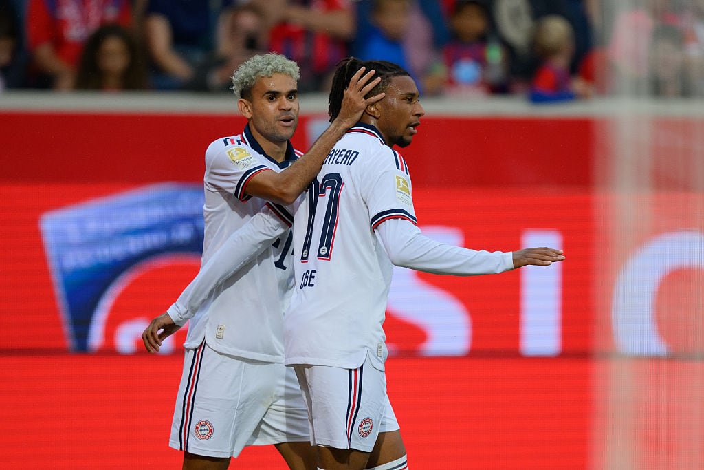 Luis Díaz y Michael Olise / Getty Images