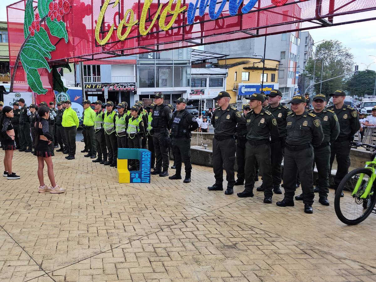 Plan navidad en Manizales contará con mil policías