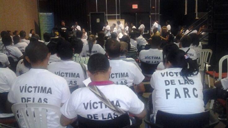 En marcha histórica reunión entre víctimas y negociadores de paz en Cuba