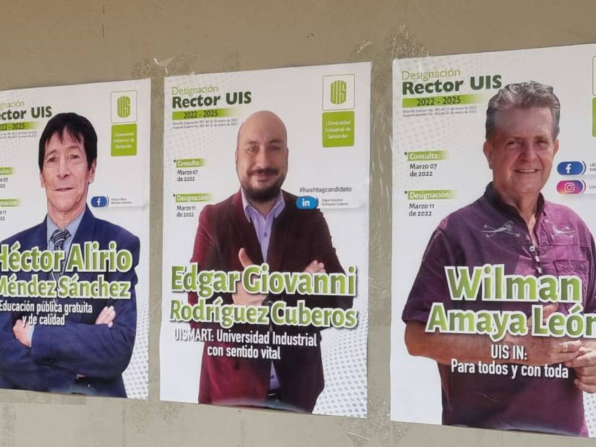 Consulta en la UIS para rectoría