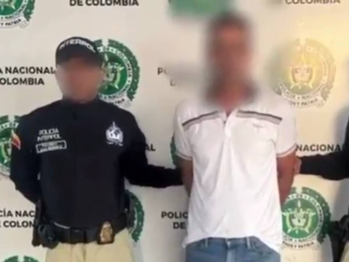 Cayó en Pereira extraditable requerido por España que manejaba una organización de venta de drogas