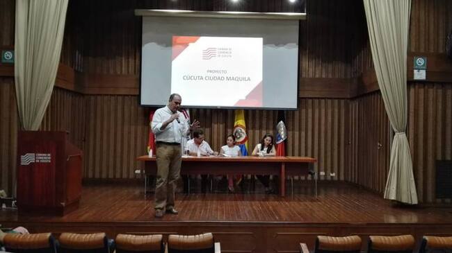 Carlos Luna Romero presidente de la Cámara de Comercio de Cúcuta
