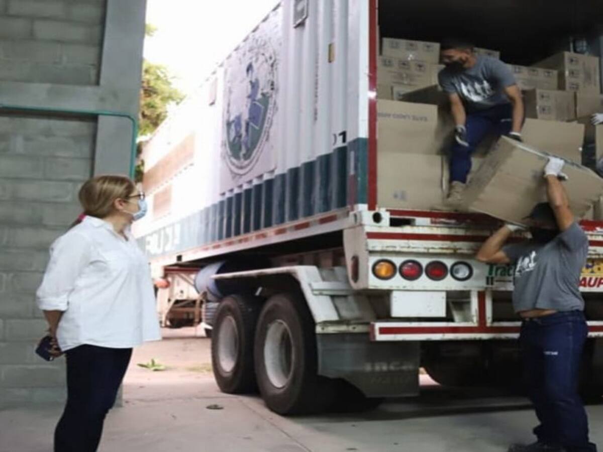 Llegaron 8 toneladas de elementos de protección para el sector salud