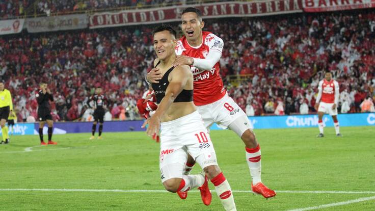 Eduardo Méndez, presidente de Santa Fe, en El VBar