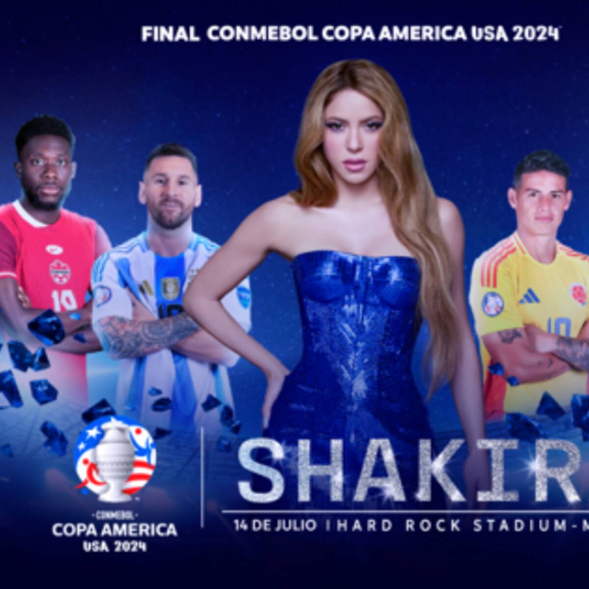 Shakira en la Final de la Copa América 2024: ¿Dónde puede ver el show? Fecha y hora