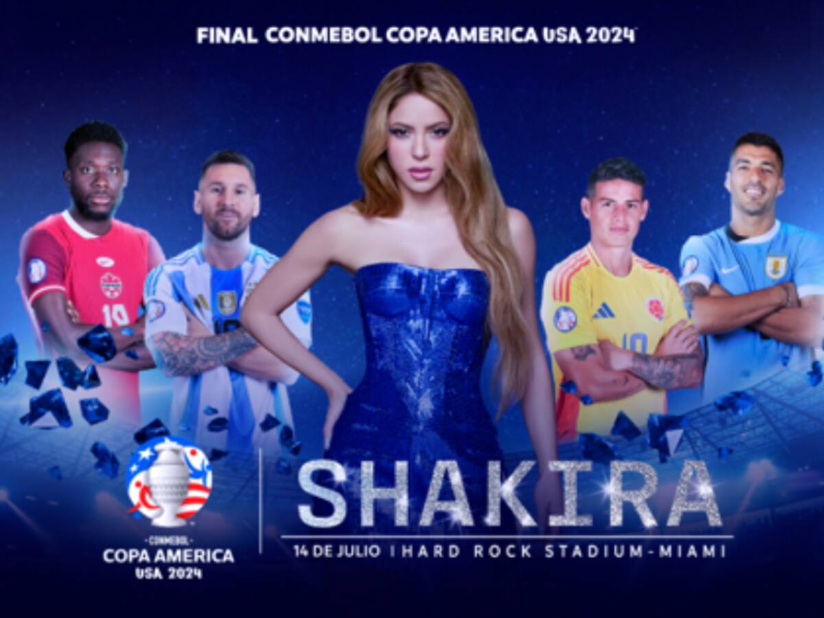 Shakira en la Final de la Copa América 2024: ¿Dónde puede ver el show? Fecha y hora