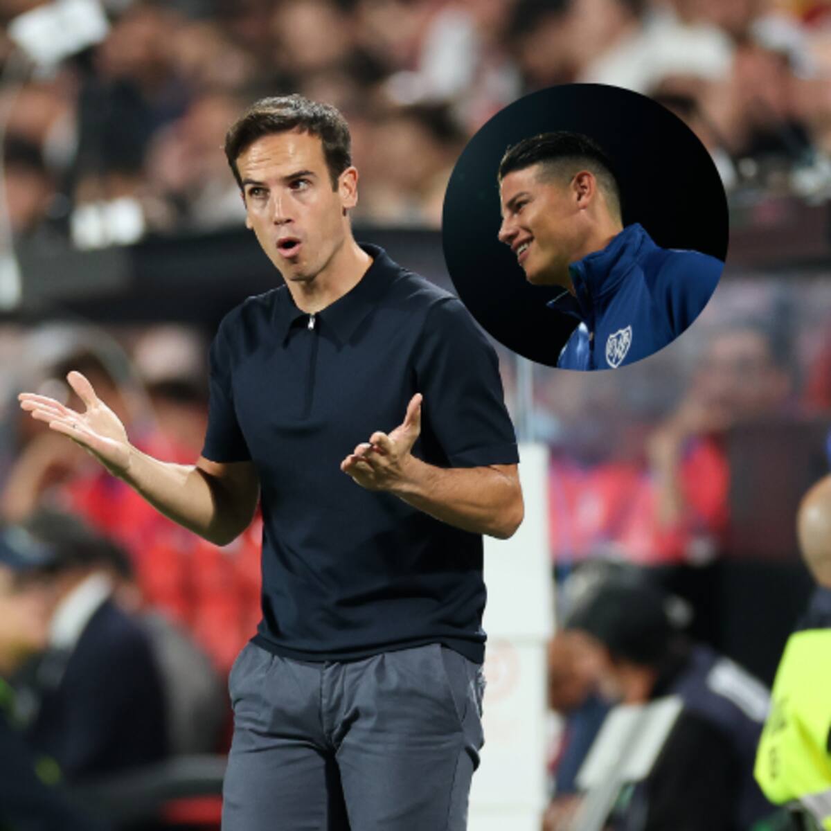 DT del Rayo Vallecano sobre James: No sé cuando será titular y si supiera no lo diría
