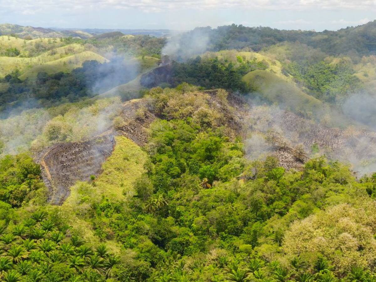 ¿Sabía que las quemas en Colombia no están permitidas?