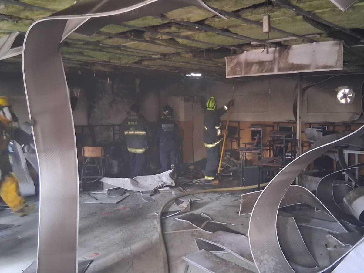 Menor estuvo a punto de morir en incendio estructural en Neiva