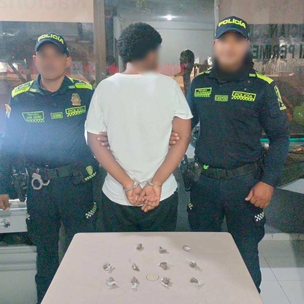 11 Capturados y decomiso de droga dejan operativos de la policía en Cartagena