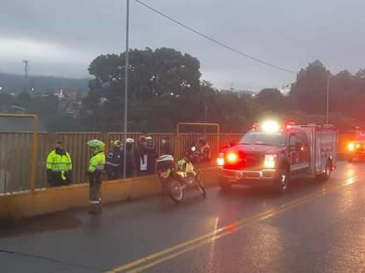 Rescataron el cuerpo sin vida del hombre que cayó del puente La Florida