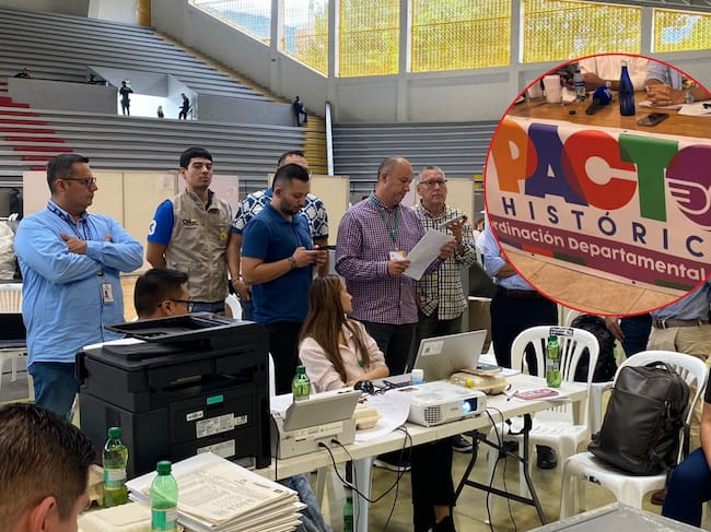 Imagen de referencia. Escrutinio electoral: Colprensa / Mesa de Pacto Histórico: Foto suministrada.