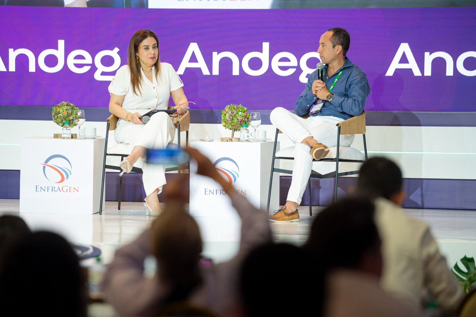 Viceministra de Energía, Karen Schutt. Foto: Andeg.