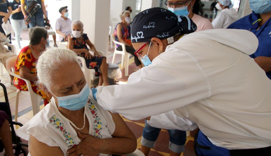 Jornada de vacunación en Barranquilla.
