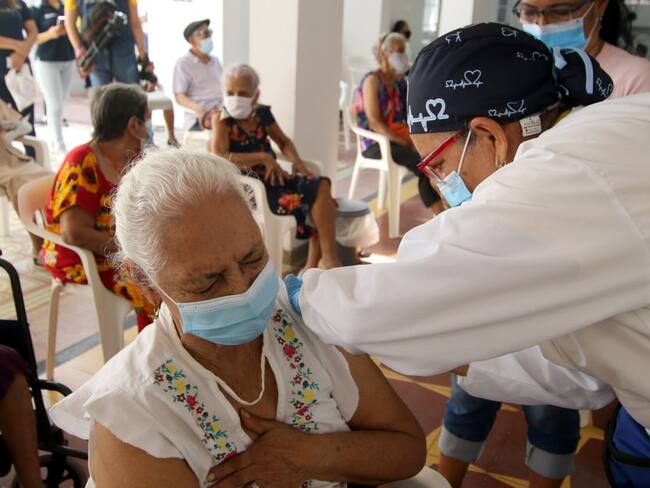 Jornada de vacunación en Barranquilla.