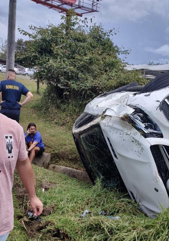 El jugador Francisco da Costa, de Atlético Nacional, resultó ileso. Foto: cortesía.