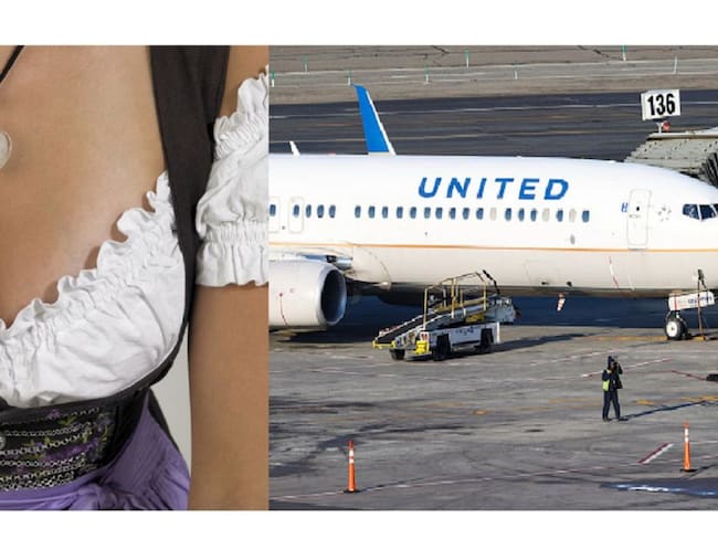 Mujer se despertó de viaje en avión y vio que un hombre le tocaba los senos