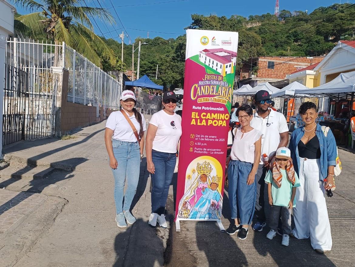 Ruta Patrimonial “El camino a la Popa – El candil de la virgen de la Candelaria”