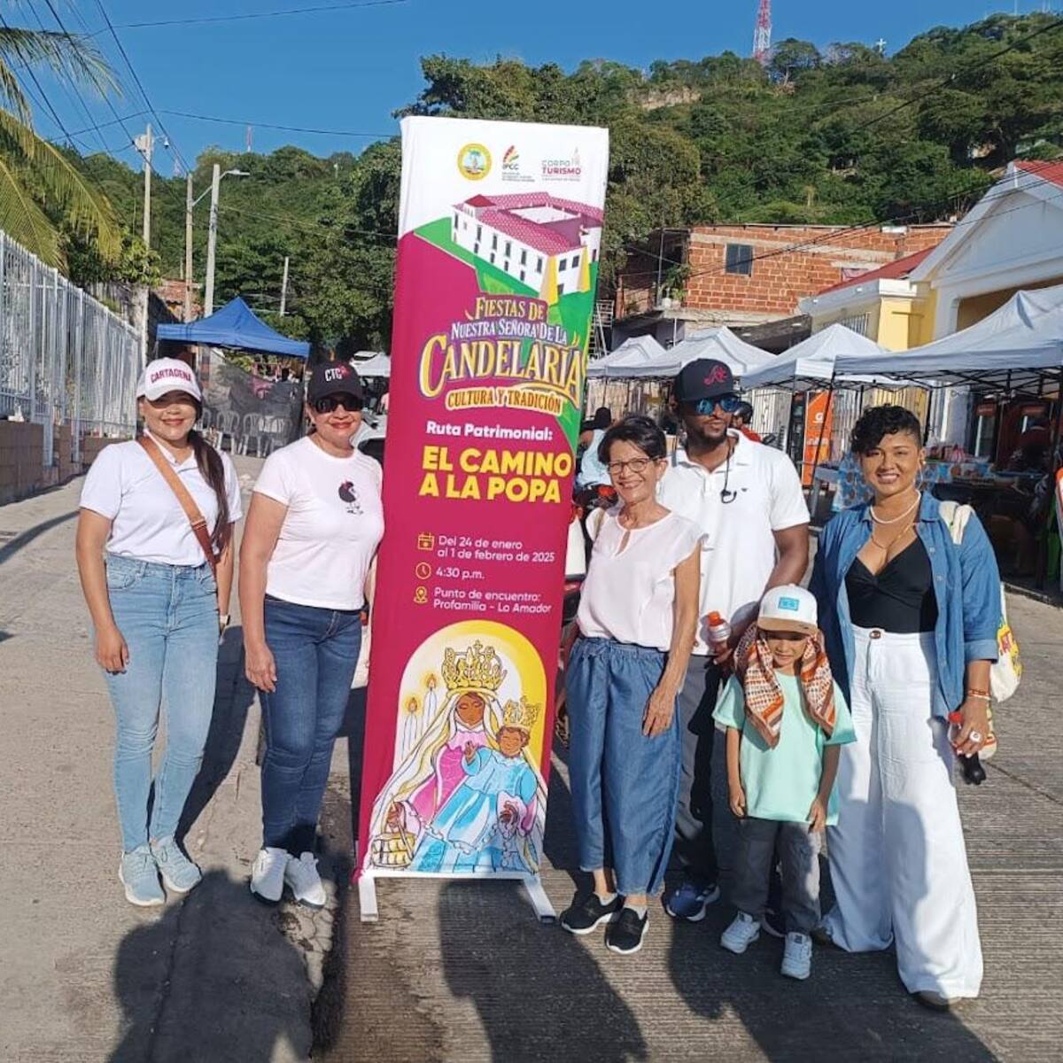 Ruta Patrimonial “El camino a la Popa – El candil de la virgen de la Candelaria”