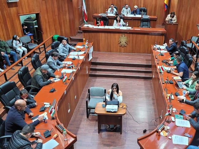 En la Asamblea de Boyacá se aprobó más de un billón de pesos para el presupuesto departamental vigencia 2024 / Foto: Cortesía