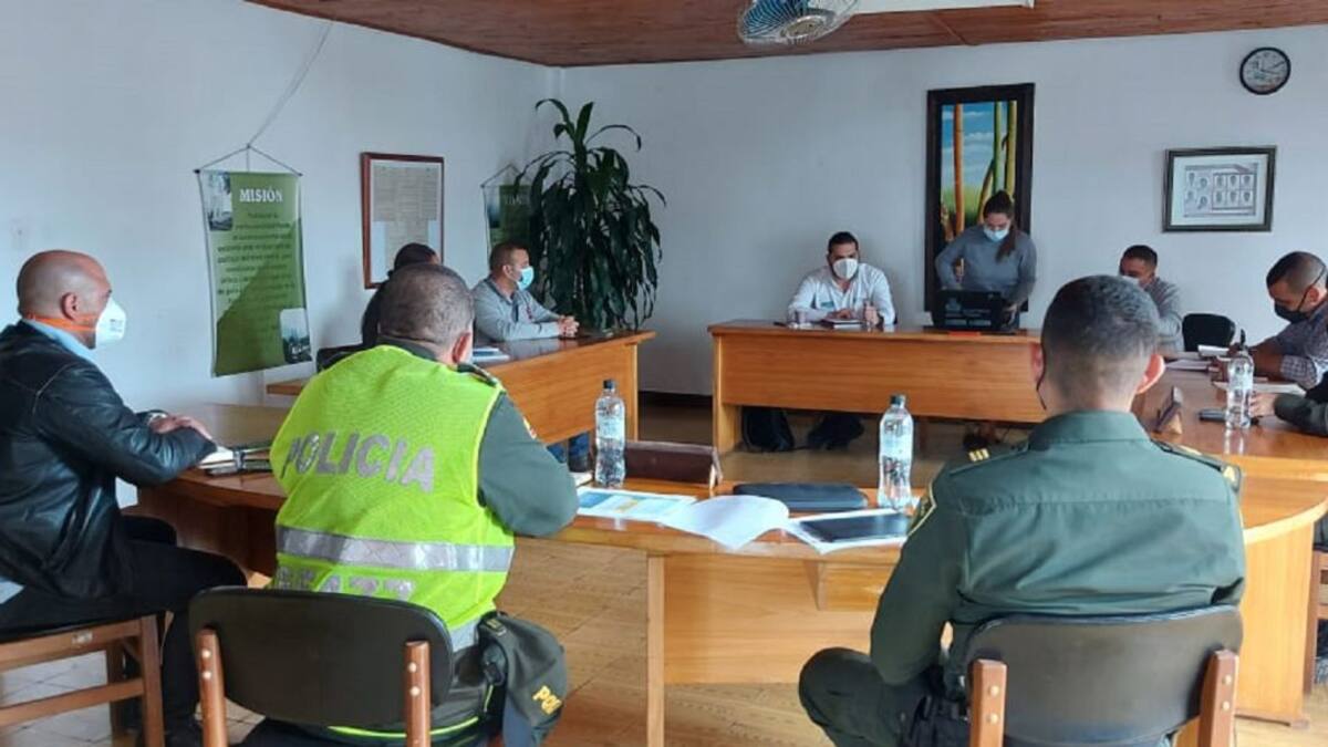 Estrategias de seguridad se implementarán en La Merced, Caldas