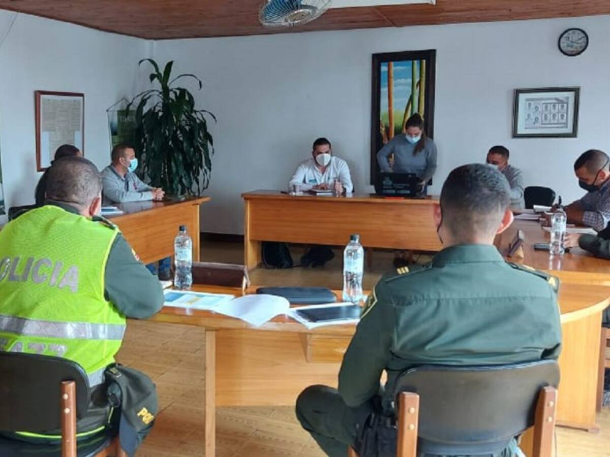 Estrategias de seguridad se implementarán en La Merced, Caldas