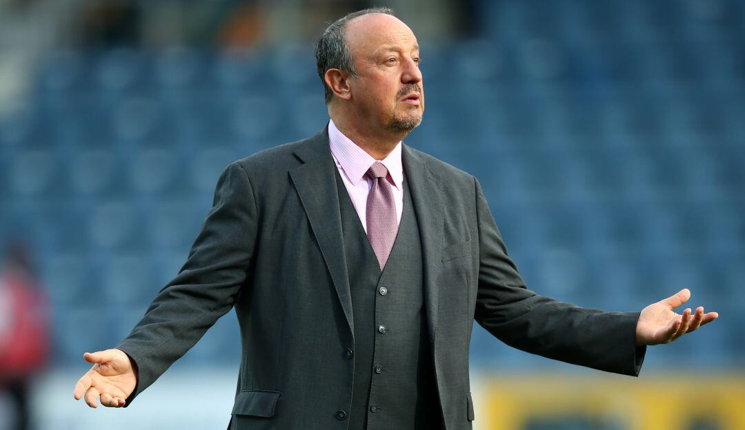 Rafael Benítez, técnico del Everton.