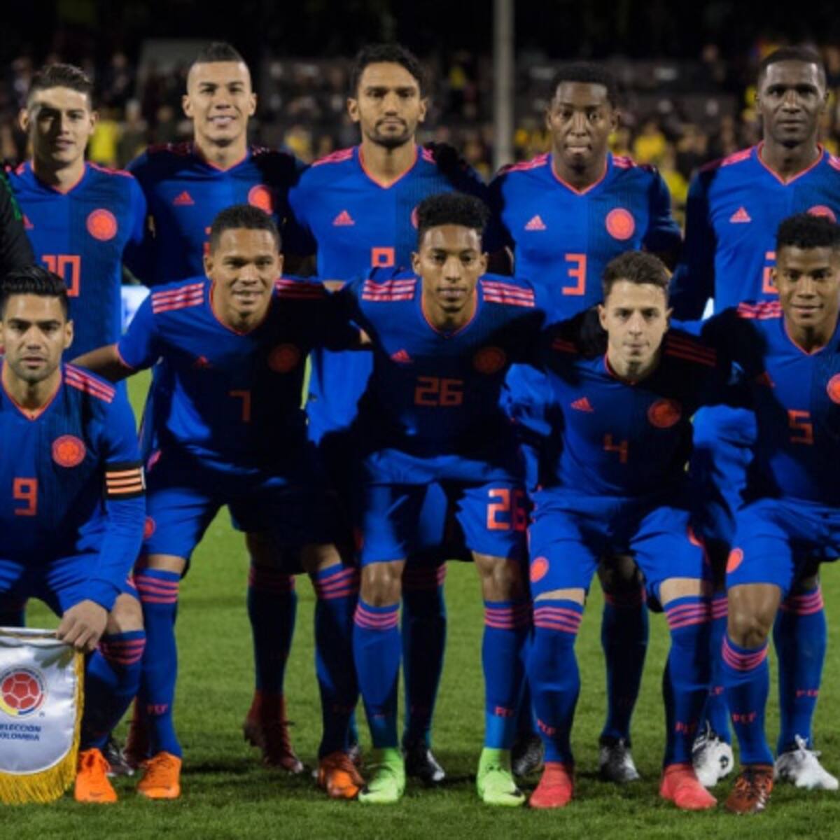 Colombia jugará de azul ante Polonia