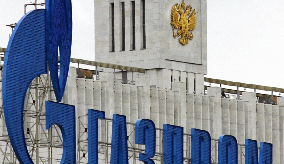 La empresa estatal de gas de Rusia, Gazprom.              Foto: Getty 