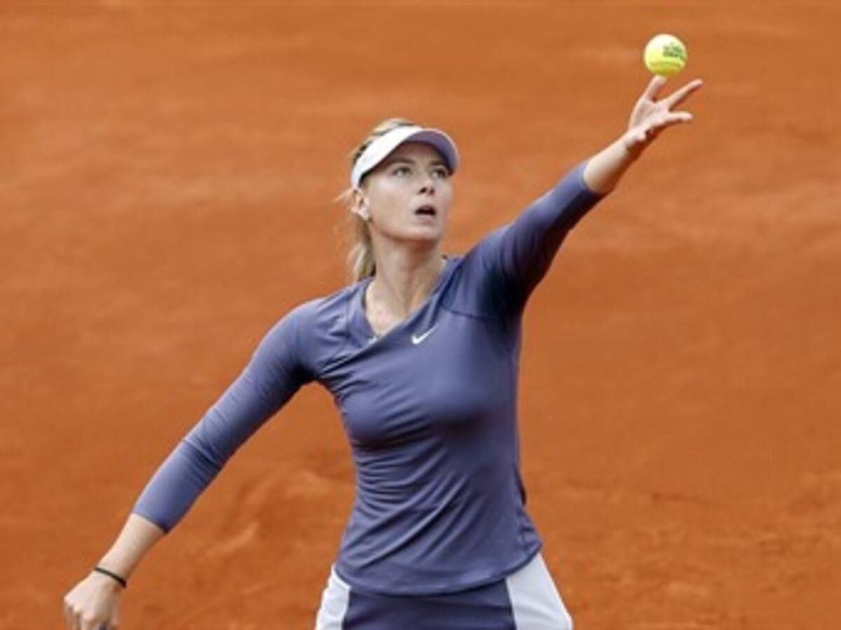 Sharapova, a octavos de final por la vía rápida