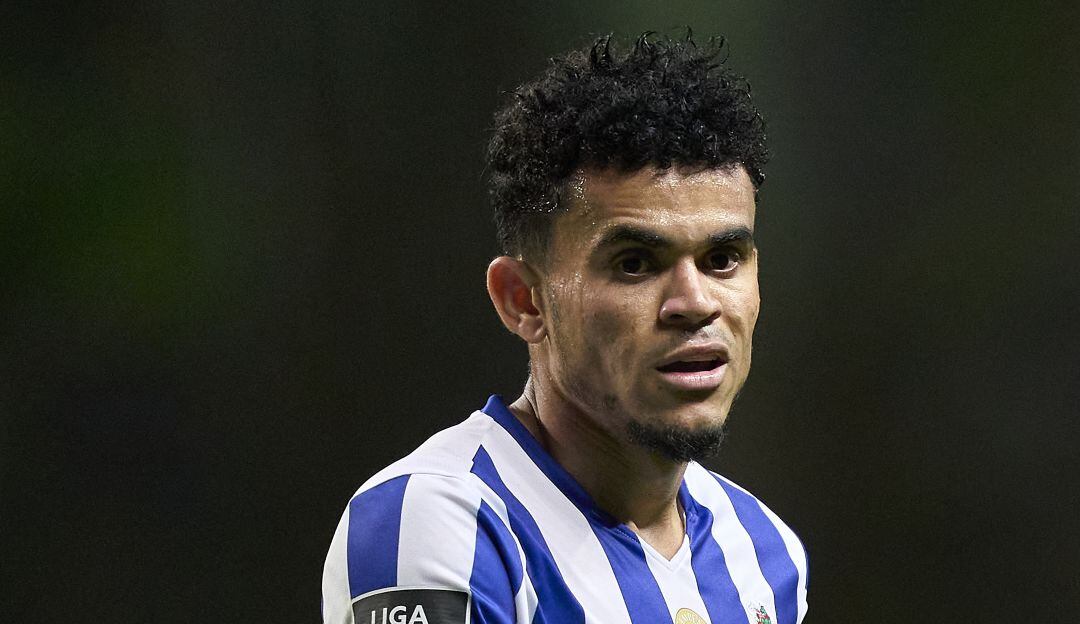 Luis Díaz expulsado en el partido de Copa de Portugal entre Porto y SC Braga.