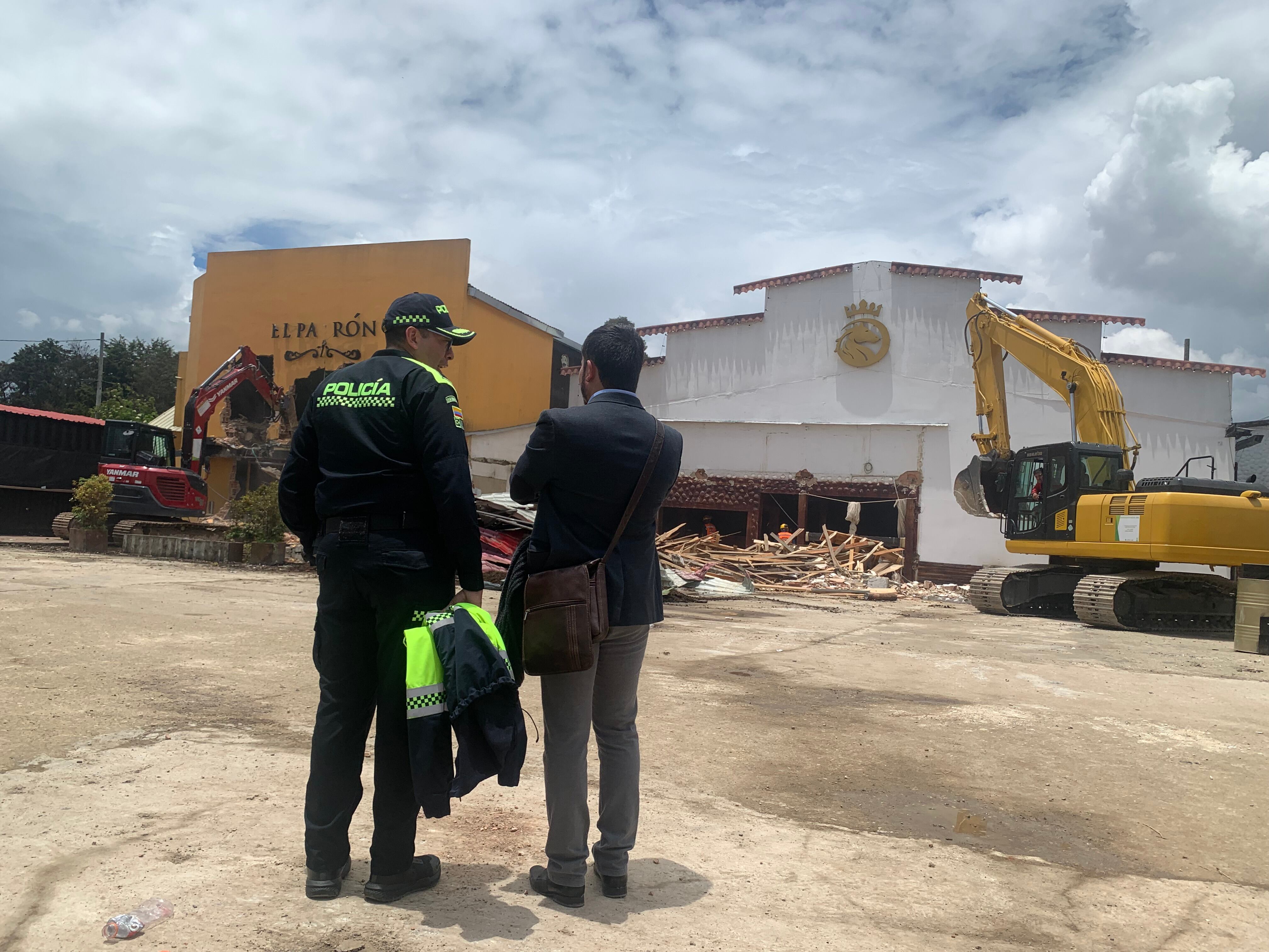 Demoliciones en reserva Van der Hammen