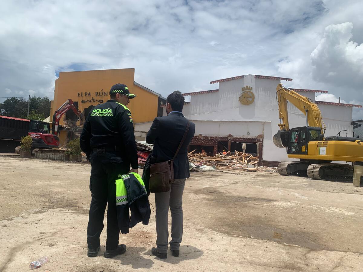 Demolieron discotecas en reserva Thomas van der Hammen