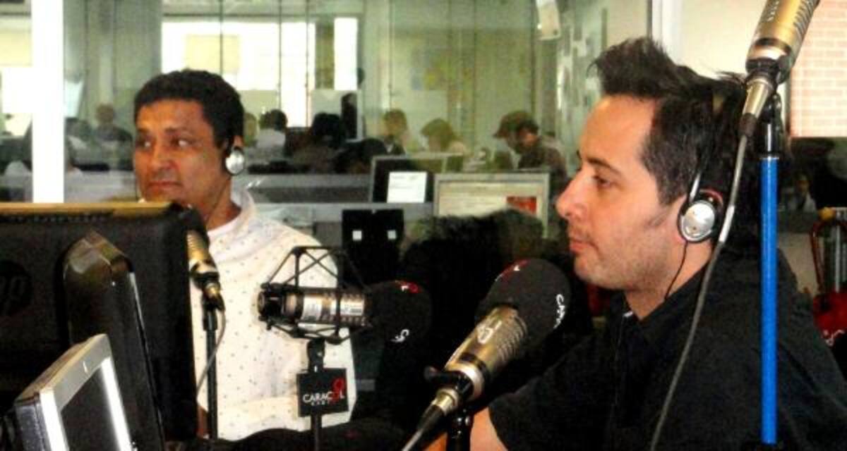 Frank Solano y Carlos Marín en La Ventana