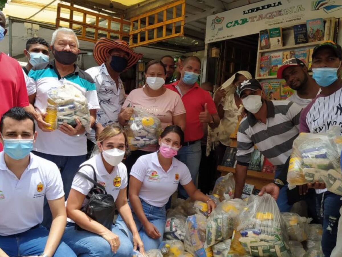 Banco de Alimentos recibe donaciones para los más necesitados en Cartagena