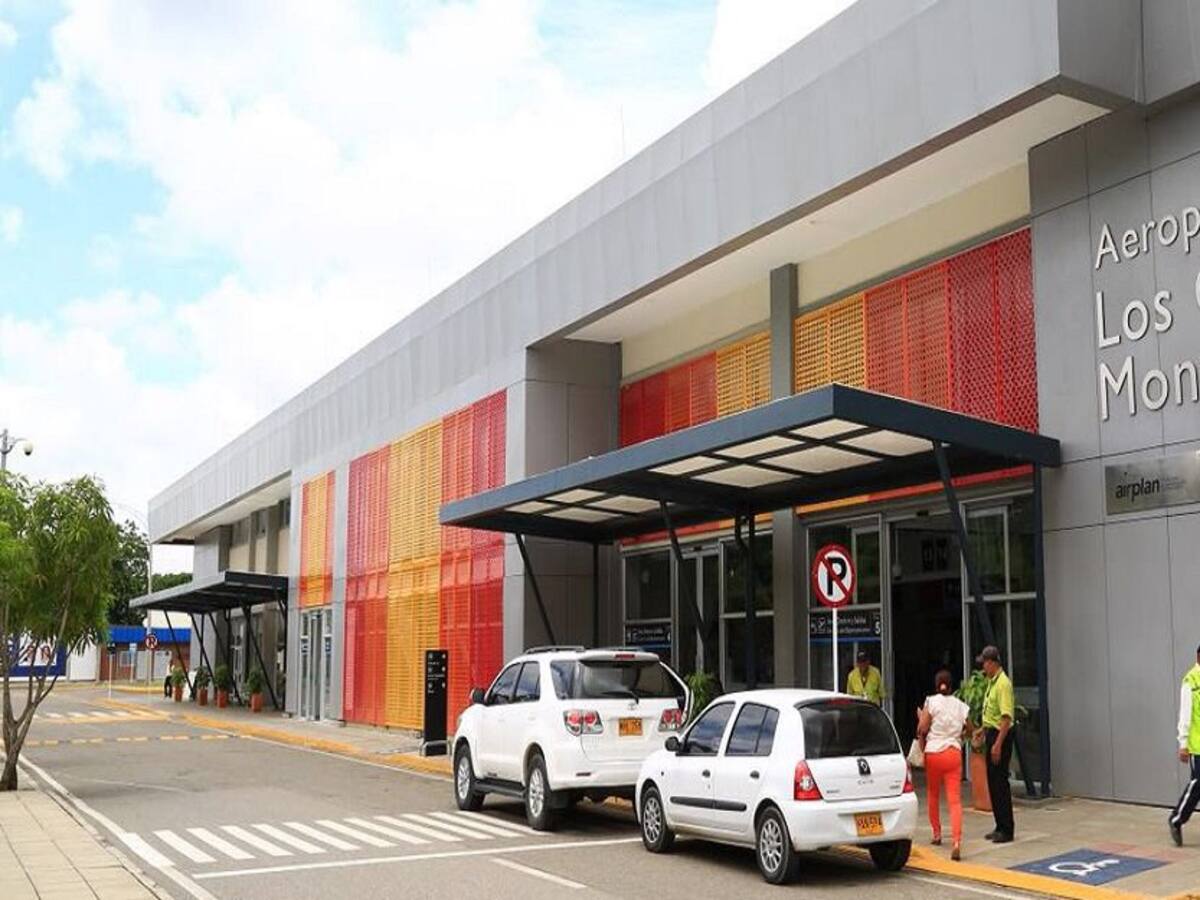 Al aeropuerto de Montería solo entrarán pasajeros, empleados y autoridades
